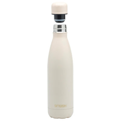 Sainsburys Smash Beige Stainless Steel Water Bottle 500ml - Kjøp online hos McGrocer