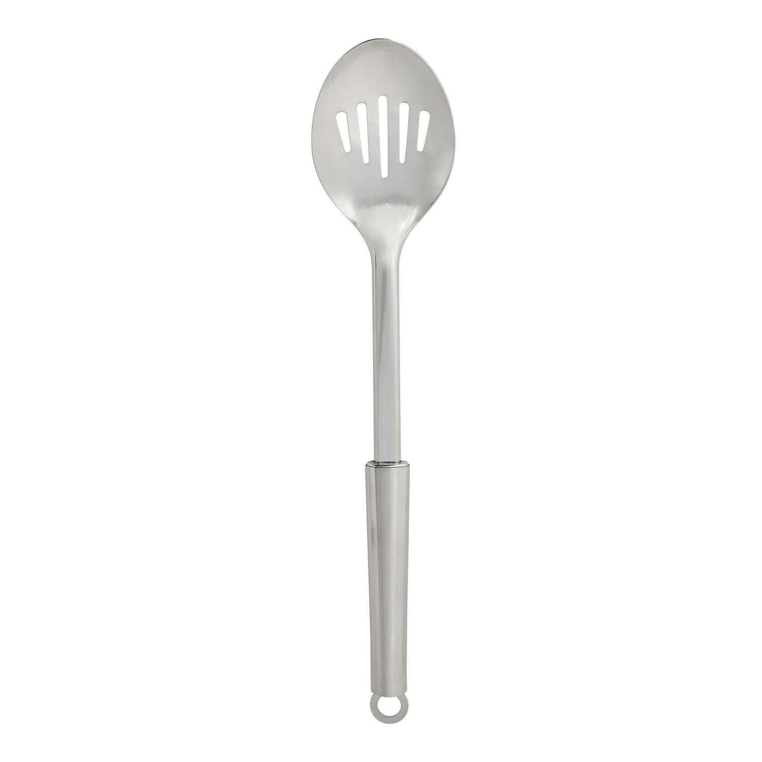 Sainsbury's Home stainless steel slotted spoon 34cm (British brand)