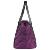 Sainsbury's Home burgundy padded nylon lunch bag (British brand)