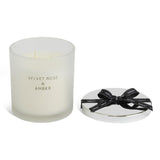 Habitat Large Candle Velvet Rose & Amber 10cm, UK version