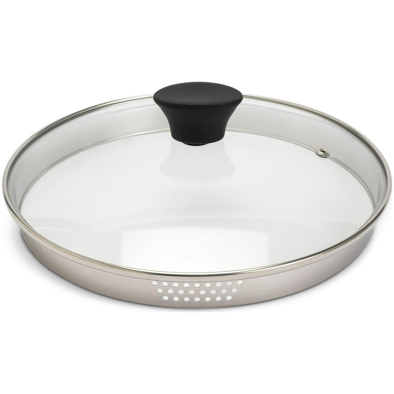 Habitat 24cm Aluminium Stockpot - Black