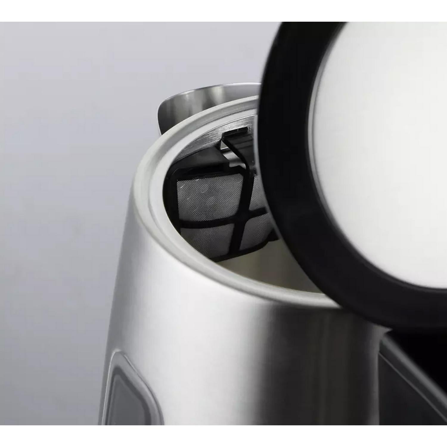 Cookworks electric kettle silver 1.7L - British product
