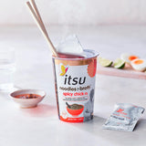 Itsu Spicy Ramen Rice Noodles Pot 64g, UK version