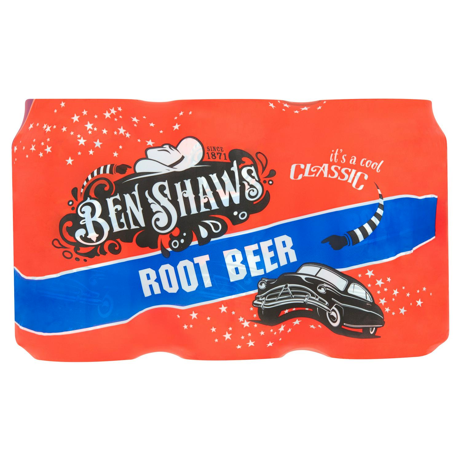 Ben Shaws Root Beer Multipack 6x330ml - British product