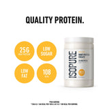 Isopure vanilla whey protein isolate powder 450g tub, UK version