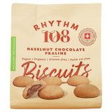Rhythm Vegan Hazelnut Chocolate Biscuit Share Bag 135g, imported from the UK