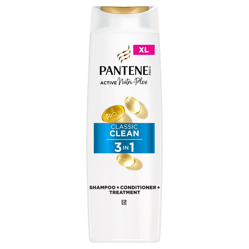 Pantene Classic Clean Shampoo 400ml, imported from the UK