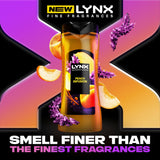 Lynx Peach Infusion Fine Fragrance Shower Gel Body Wash for Men 400ml