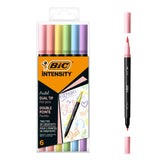 BIC Dual Tip Colouring Pens Pastel Pack of 6 - British product