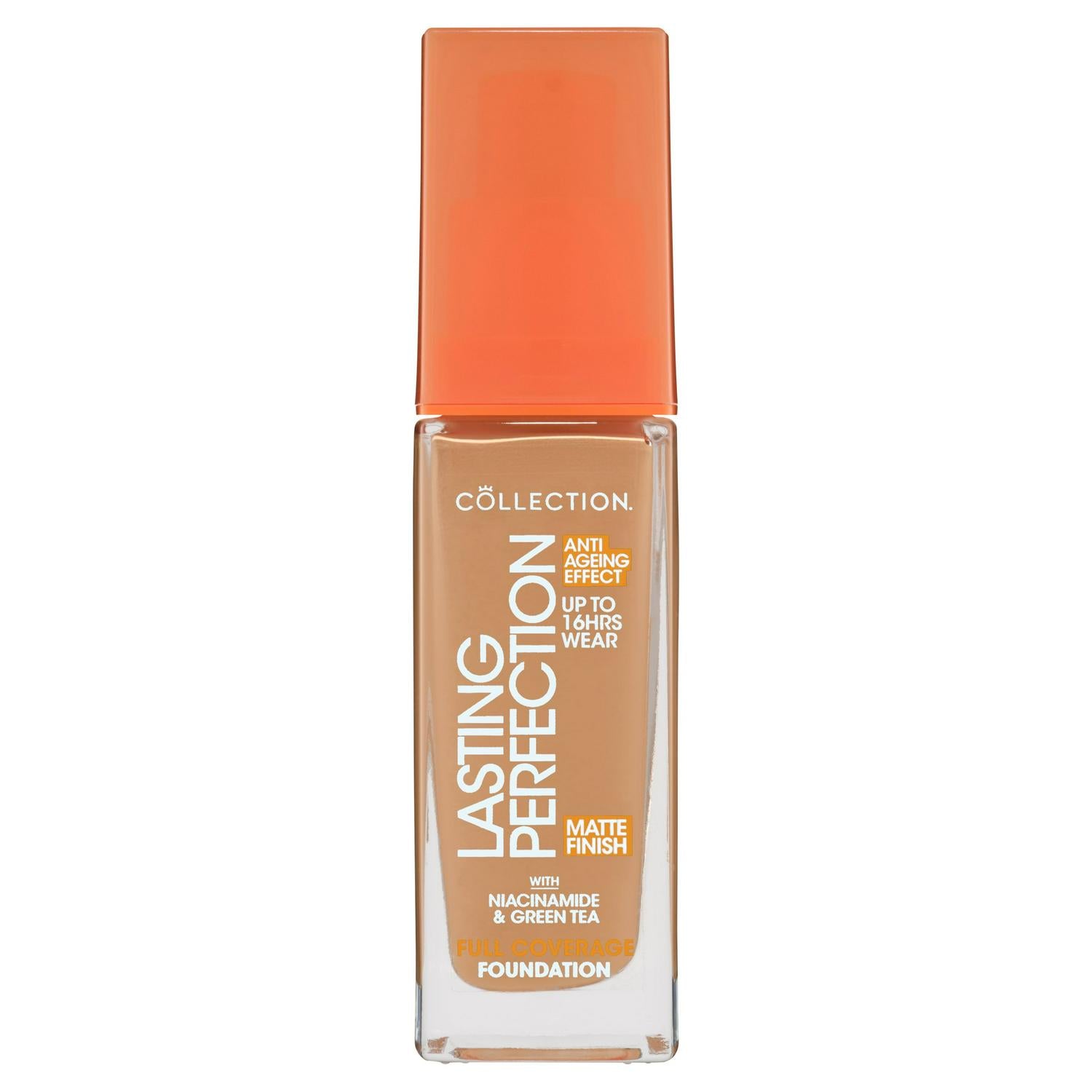 Full Coverage Matte Foundation with Niacinamide and Green Tea 27ml