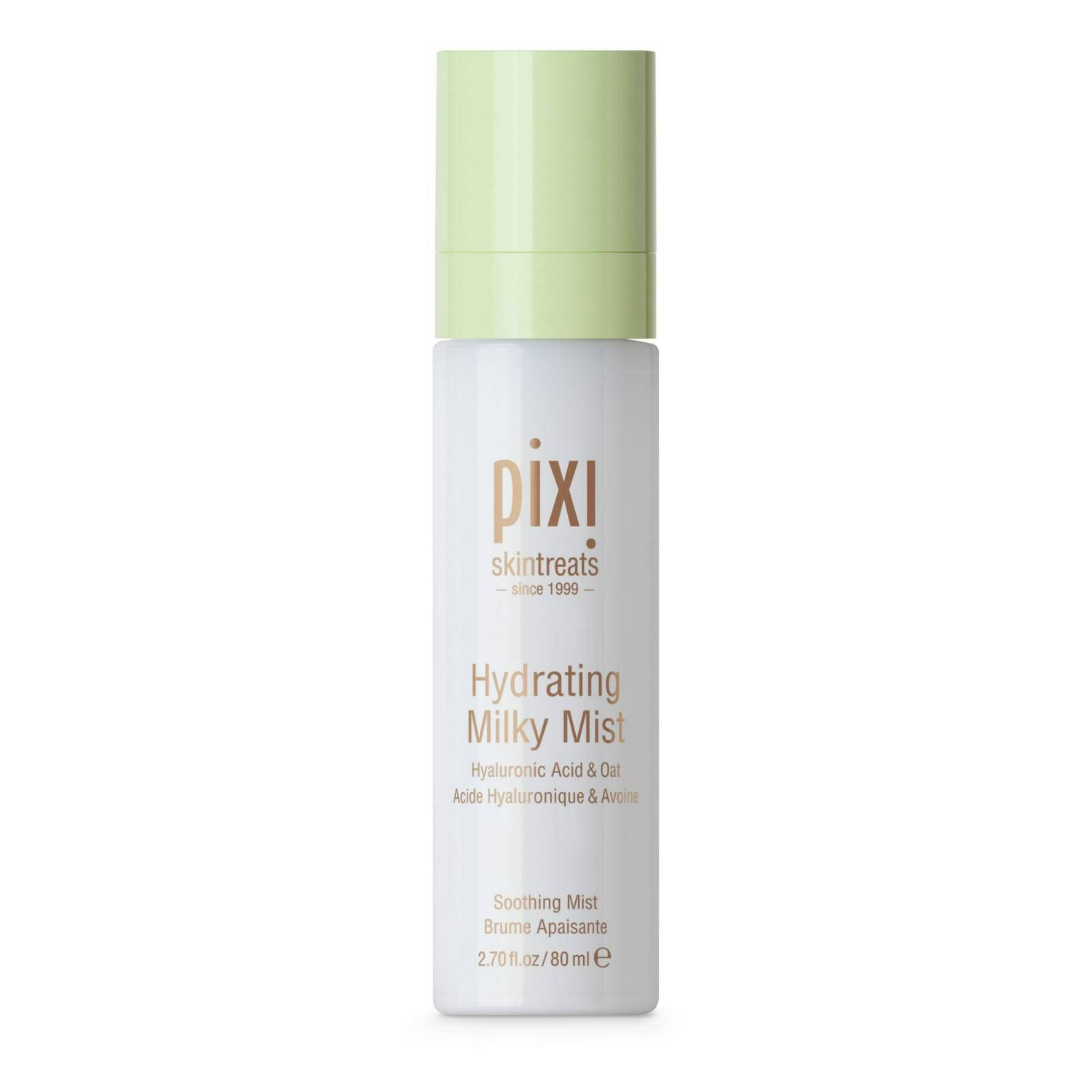 Pixi Hydrating Milky Facial Mist 80ml, imported from the UK