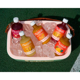 Cold-Pressed Apple and Ginger Energy Shots with Yerba Mate and Vitamins 420ml