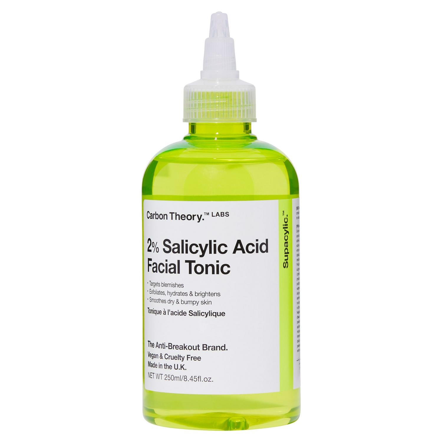Carbon Theory 2% Salicylic Acid Facial Tonic 250ml