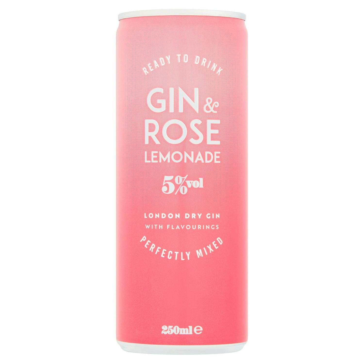 Sainsbury's Gin Lemonade can 250ml (British brand)