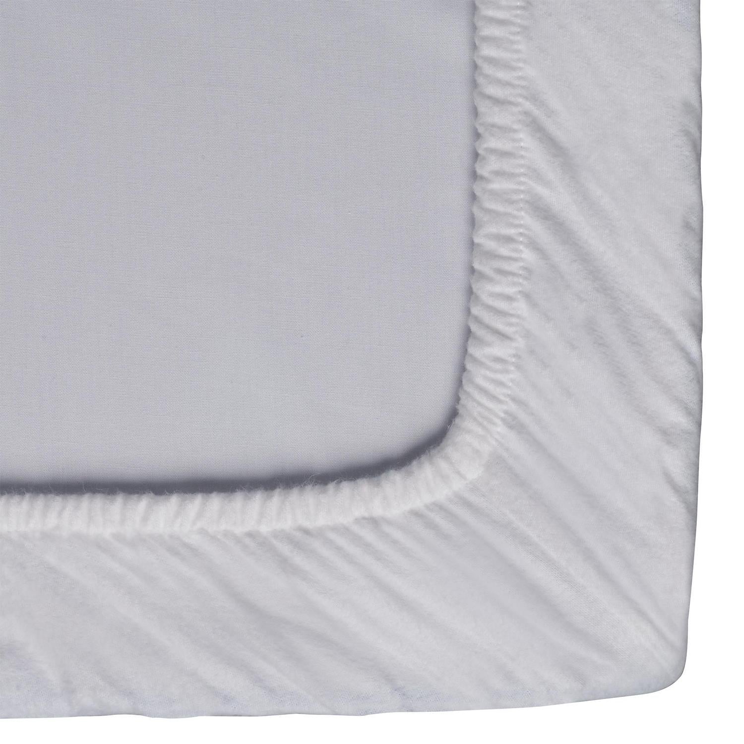 Habitat cotton brushed fitted sheet white single, UK version