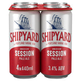 Shipyard American Session Pale Ale Can 4x440ml