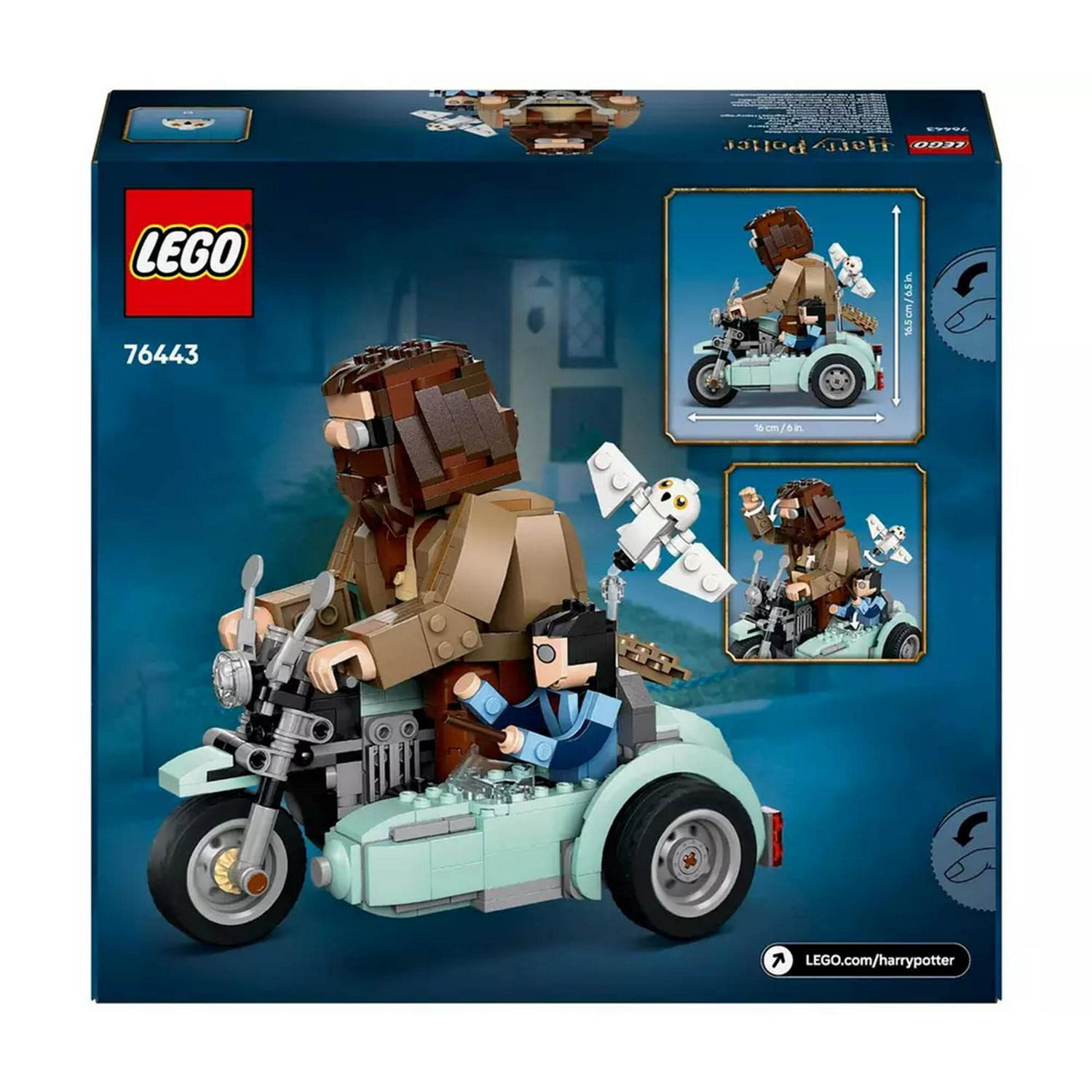 LEGO Harry Potter motorcycle ride set, UK version