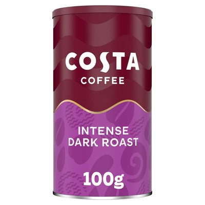 Costa Coffee Intense Dark Roast pulverkaffe 100g