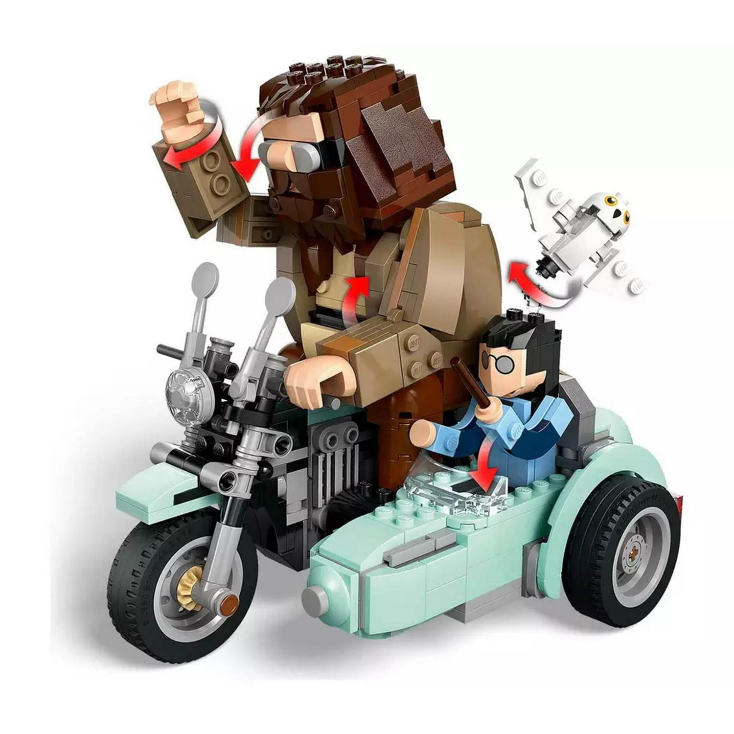 LEGO Harry Potter motorcycle ride set, UK version