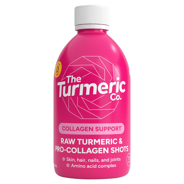 The Turmeric Co. Raw Turmeric & Pro Collagen Shots 420ml