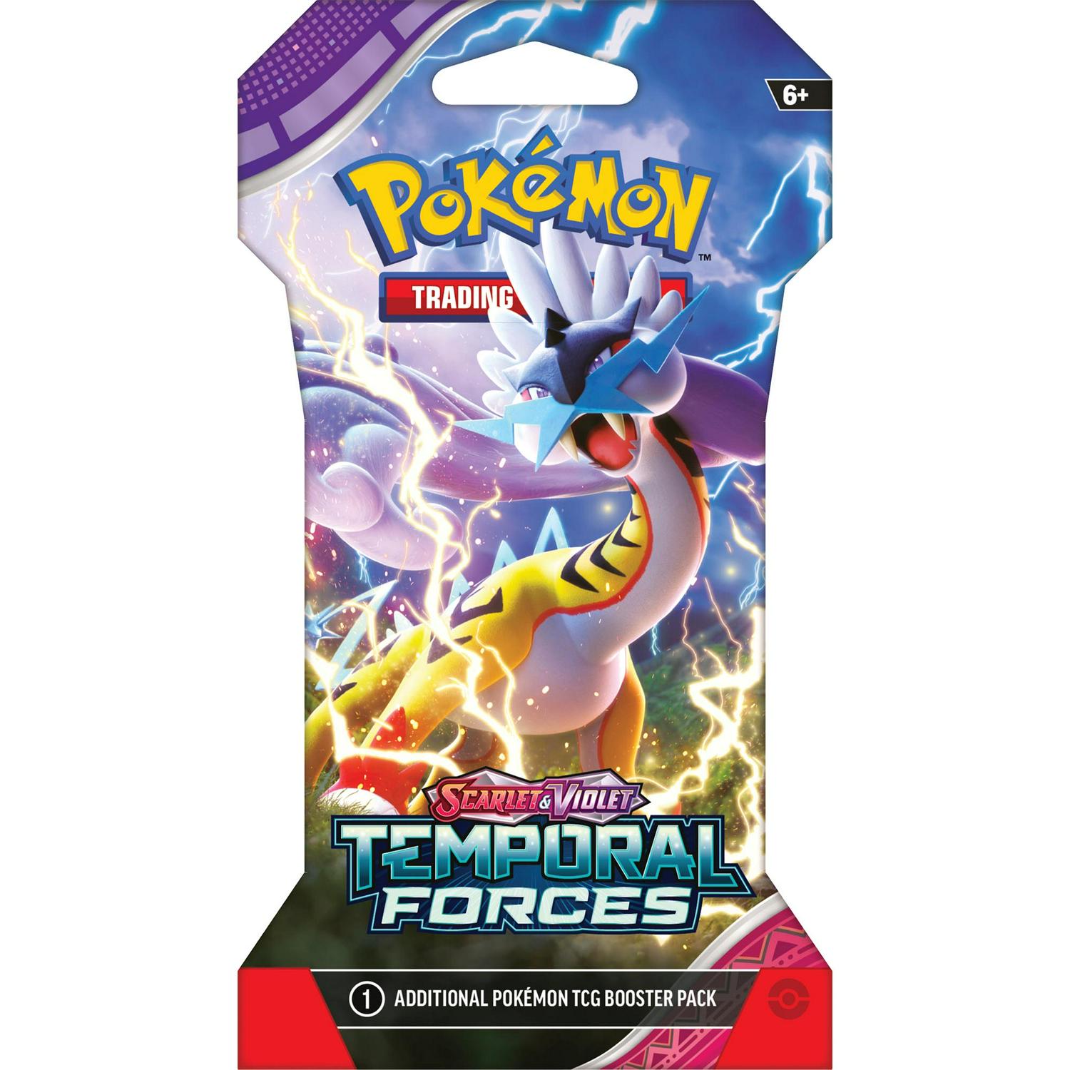 Pokemon Sleeved Booster containing eleven cards imported from the UK