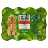 Sainsbury's Complete Nutrition Adult Dog Food Meat Selection in Gravy 12x400g