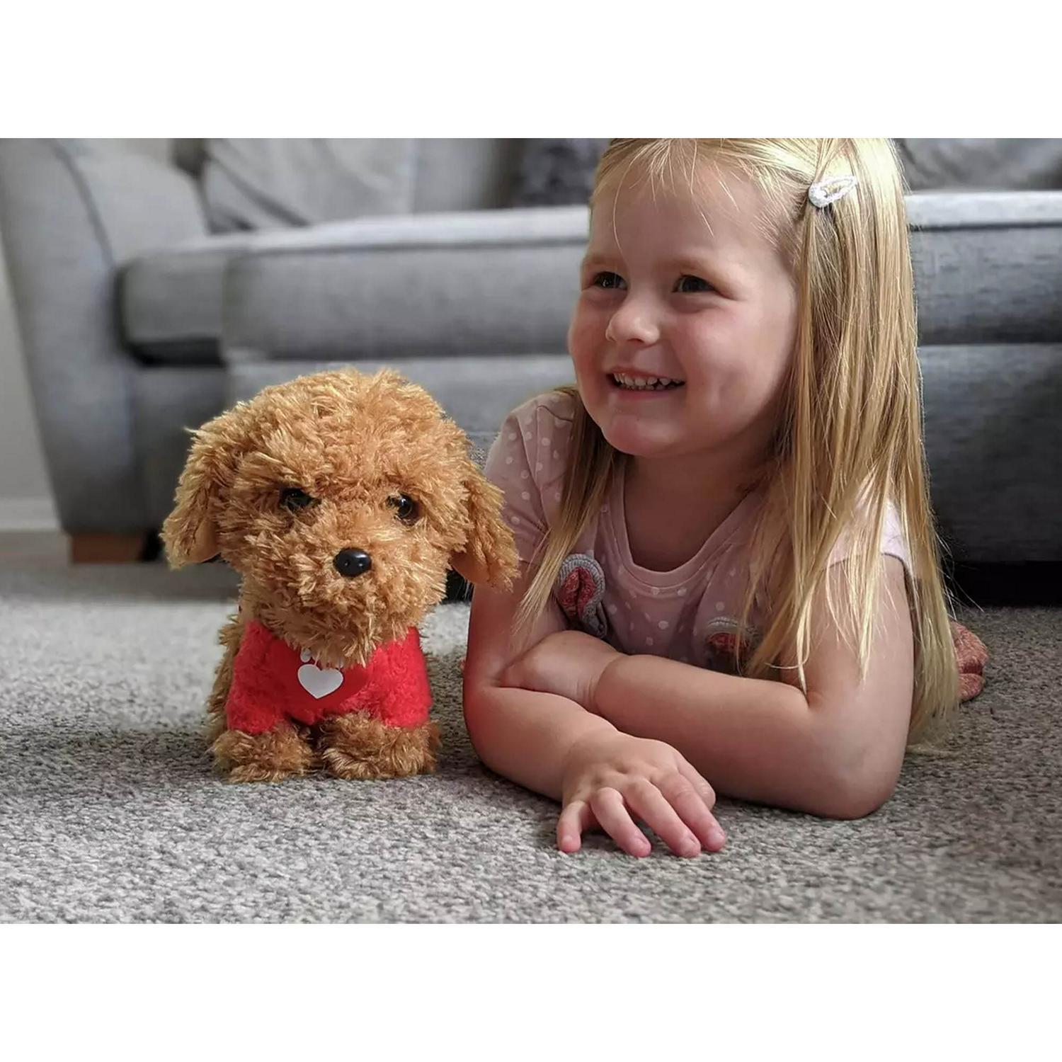 Waffle the Wonder Dog Walkies Soft Toy 25cm (British brand)