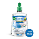 Air Wick Linen & White Orchid Aerosol Free Automatic Spray Refill Lasts up to 70 days 228ml