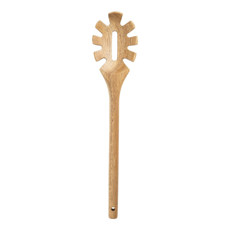 Habitat solid acacia wooden spaghetti server, UK version