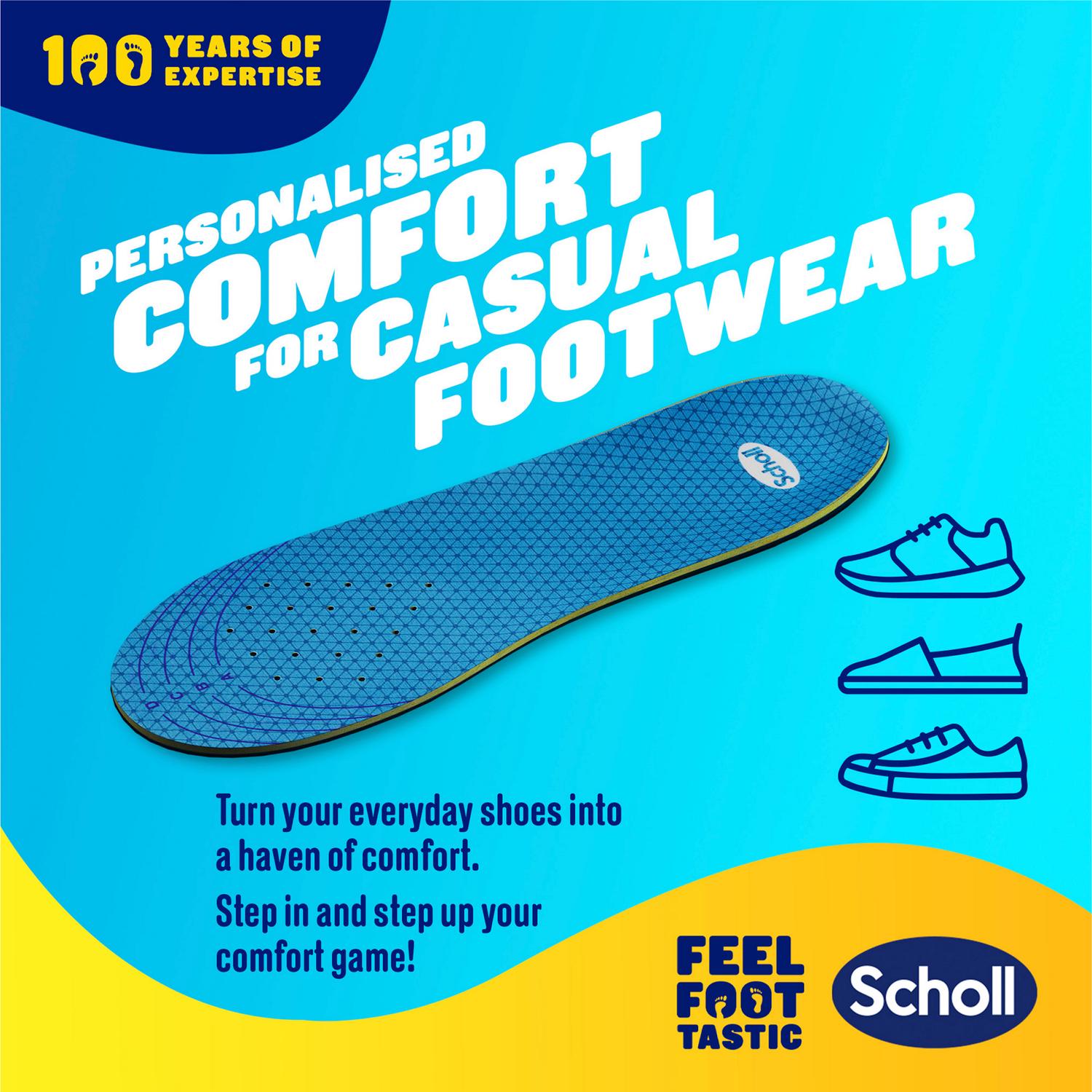 Scholl GelActiv Work Boot insoles Small (British brand)