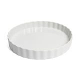 Habitat Riko porcelain pie dish cream 24cm, UK version
