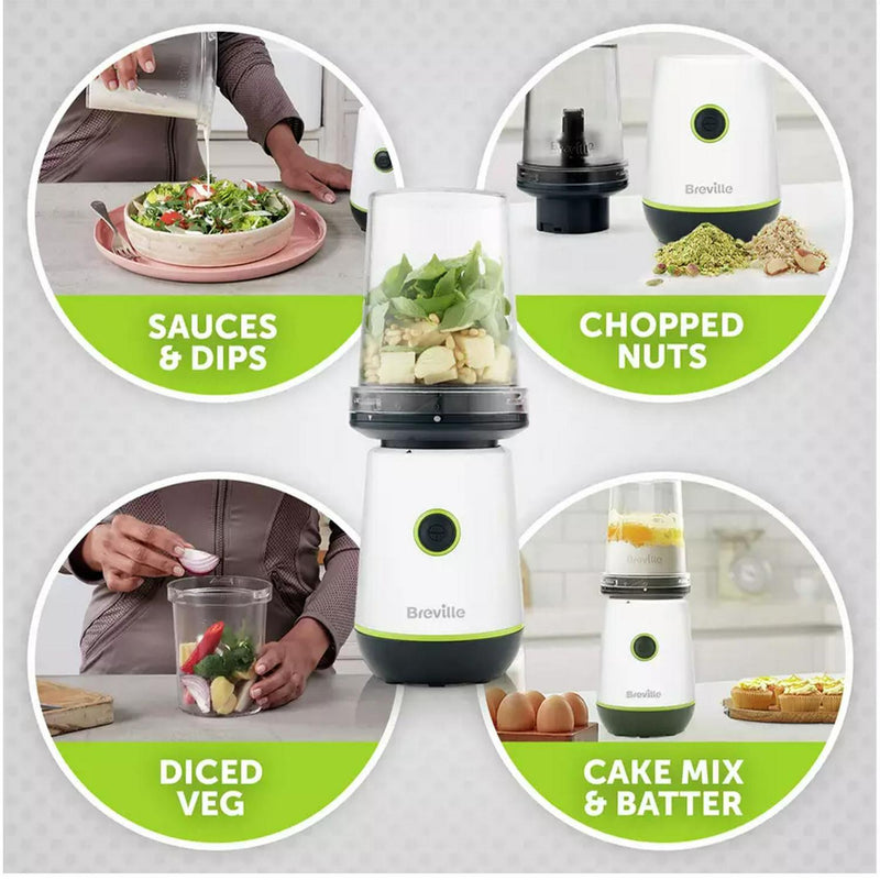 Breville Blend Active compact food processor 600ml - British product