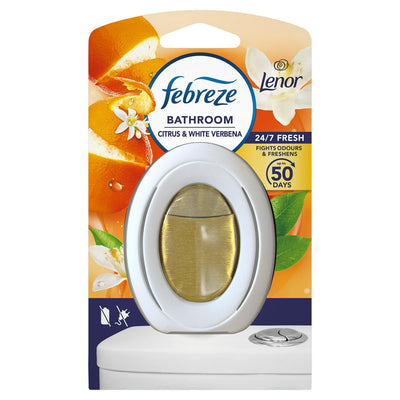 Febreze Badezimmer Dau Lufterfrischer Zitrus und weiße Eisenkraut Duft