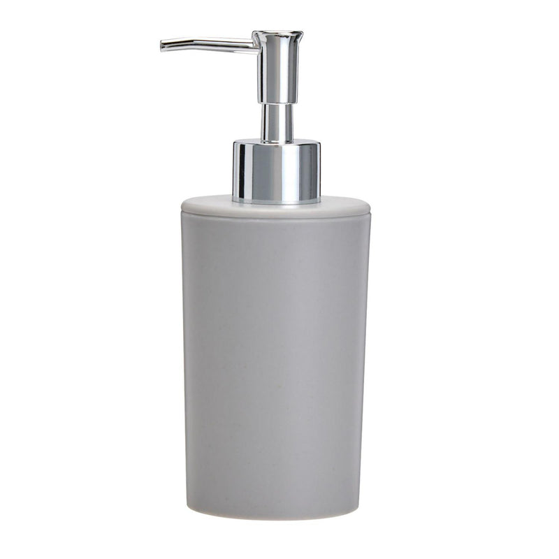 Sainsbury's Home Essentials grey soap dispenser for bathroom (British brand)