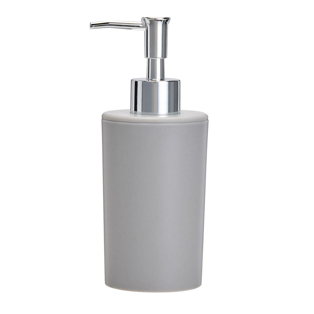 Sainsbury's Home Essentials grey soap dispenser for bathroom (British brand)