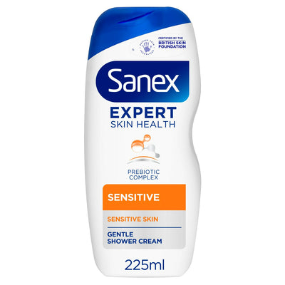Sainsburys Sanex Expert Skin Health Sensitive Shower Gel Body Wash 225ml- Buy online at McGrocer