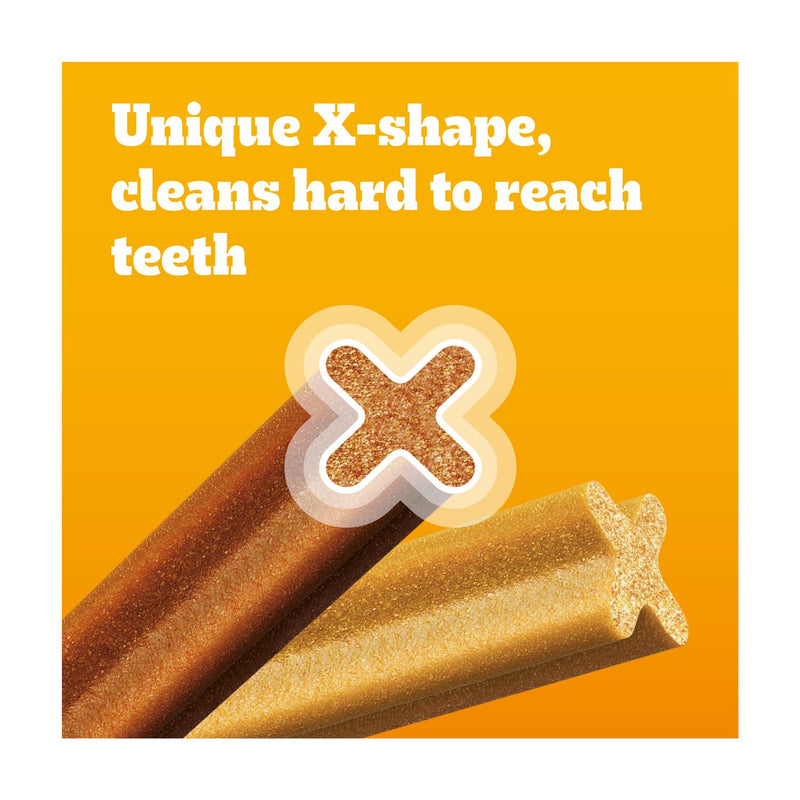 Pedigree Dentastix Daily Adult Medium Dental Sticks 128g, imported from the UK