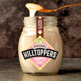 Hilltop spreadable whipped honey 225g, UK version.