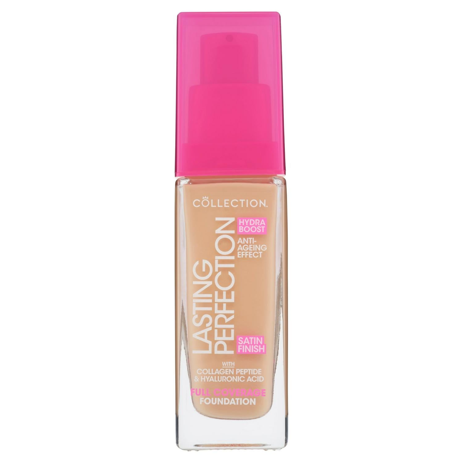 Collection Lasting Perfection Shade 8W Beige Warm Full Coverage Foundation 27ml