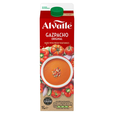Alvalle Original Gazpacho Avkjølt grønnsakssuppe 1L