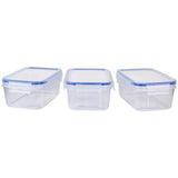 Sainsbury's Klip Lock storage containers 900ml 3 pack (British brand)
