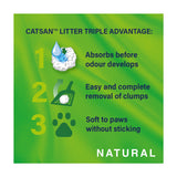 Catsan Natural Clumping Cat Litter 8L - British product
