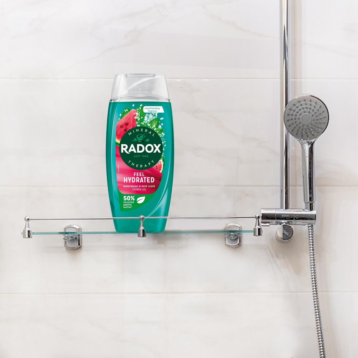 Hydrating Shower Gel with Watermelon and Mint Fragrance 225ml