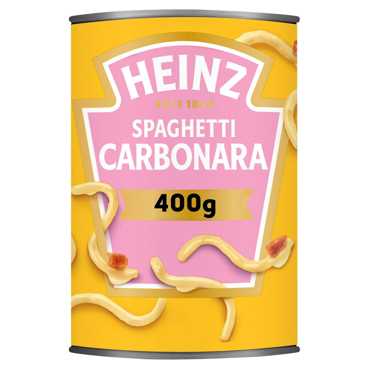Spaghetti Pasta in Creamy Cheese Sauce with Pancetta 400g
