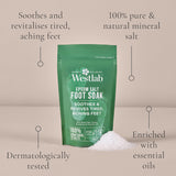 Epsom Salt Foot Soak with Arnica and Eucalyptus 450g