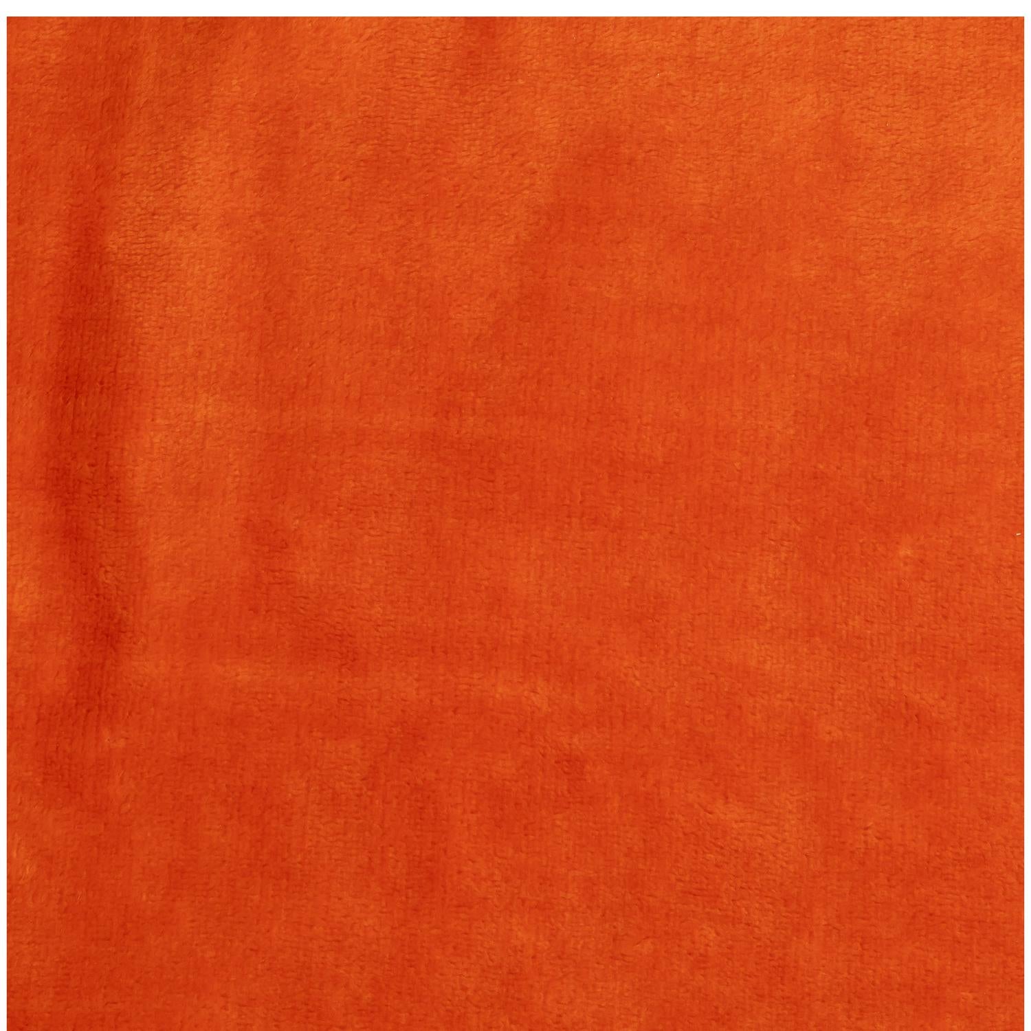 Sainsbury's Home Fleece Throw Orange 125x150cm (British brand)