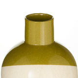 Habitat Sintra dipped vase green 28cm, imported from the UK