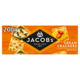 Jacob's Original Cream Crackers 200g pack, UK version