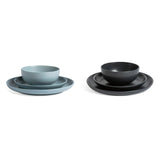 Habitat 12 Piece Matte Finish Duck Egg Dinner Set, UK version