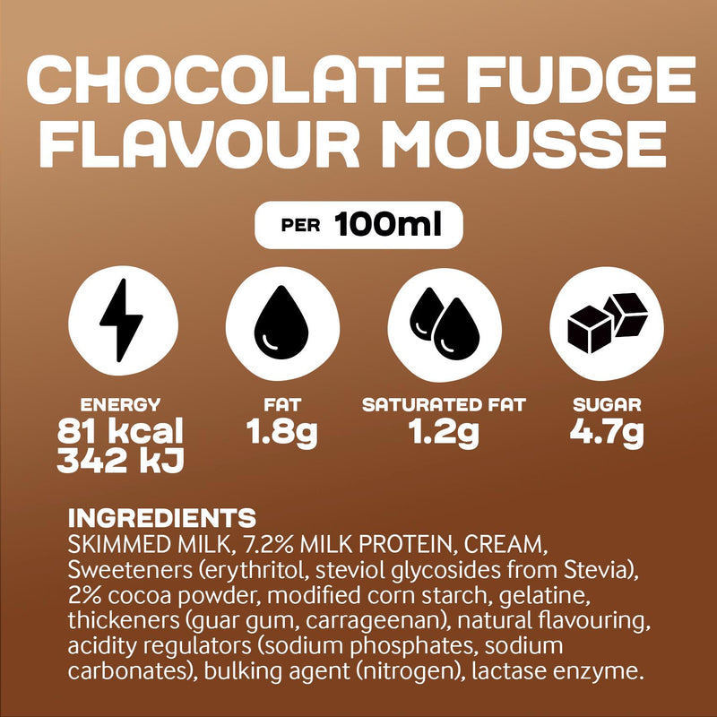 Arla Protein Mousse Chocolate Fudge Flavour 200g - British product